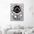 Pink Floyd 3D by elaine harrald on GIANT ART - white 3d art