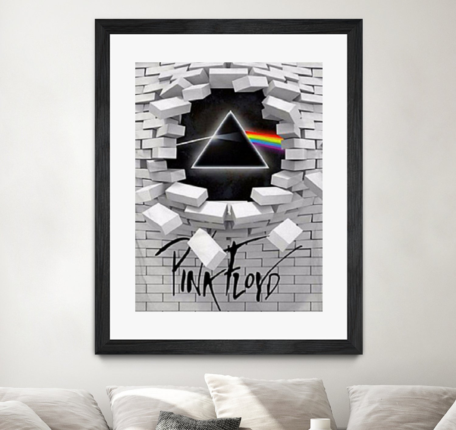 Pink Floyd 3D by elaine harrald on GIANT ART - white 3d art