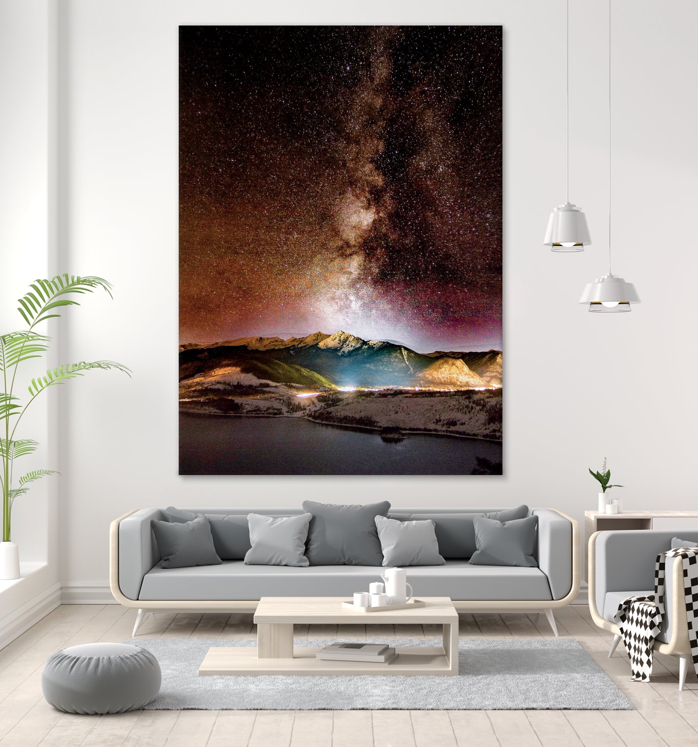 Amazing Shot of the Milky Way Galaxy by RJ Byrd on GIANT ART - fuchsia photo illustration