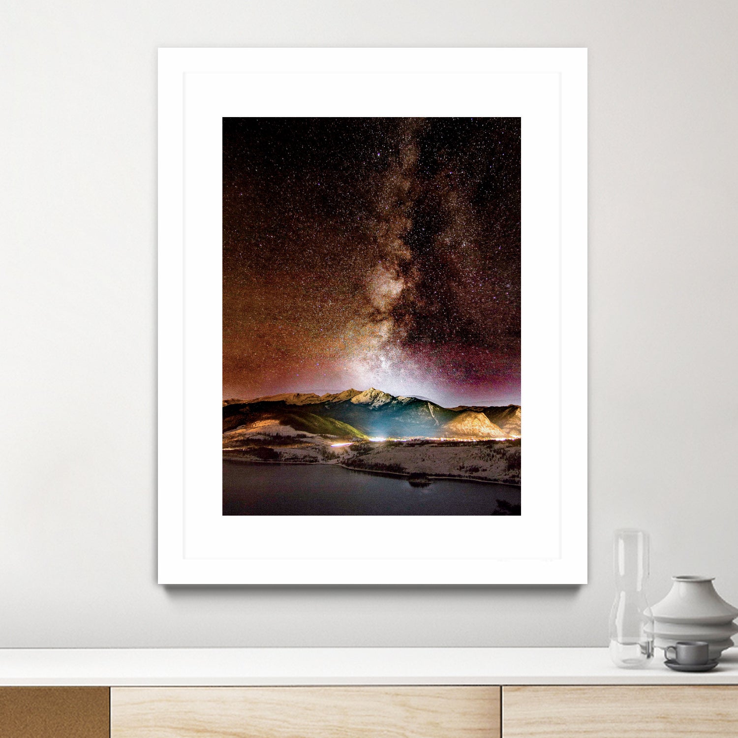 Amazing Shot of the Milky Way Galaxy by RJ Byrd on GIANT ART - fuchsia photo illustration