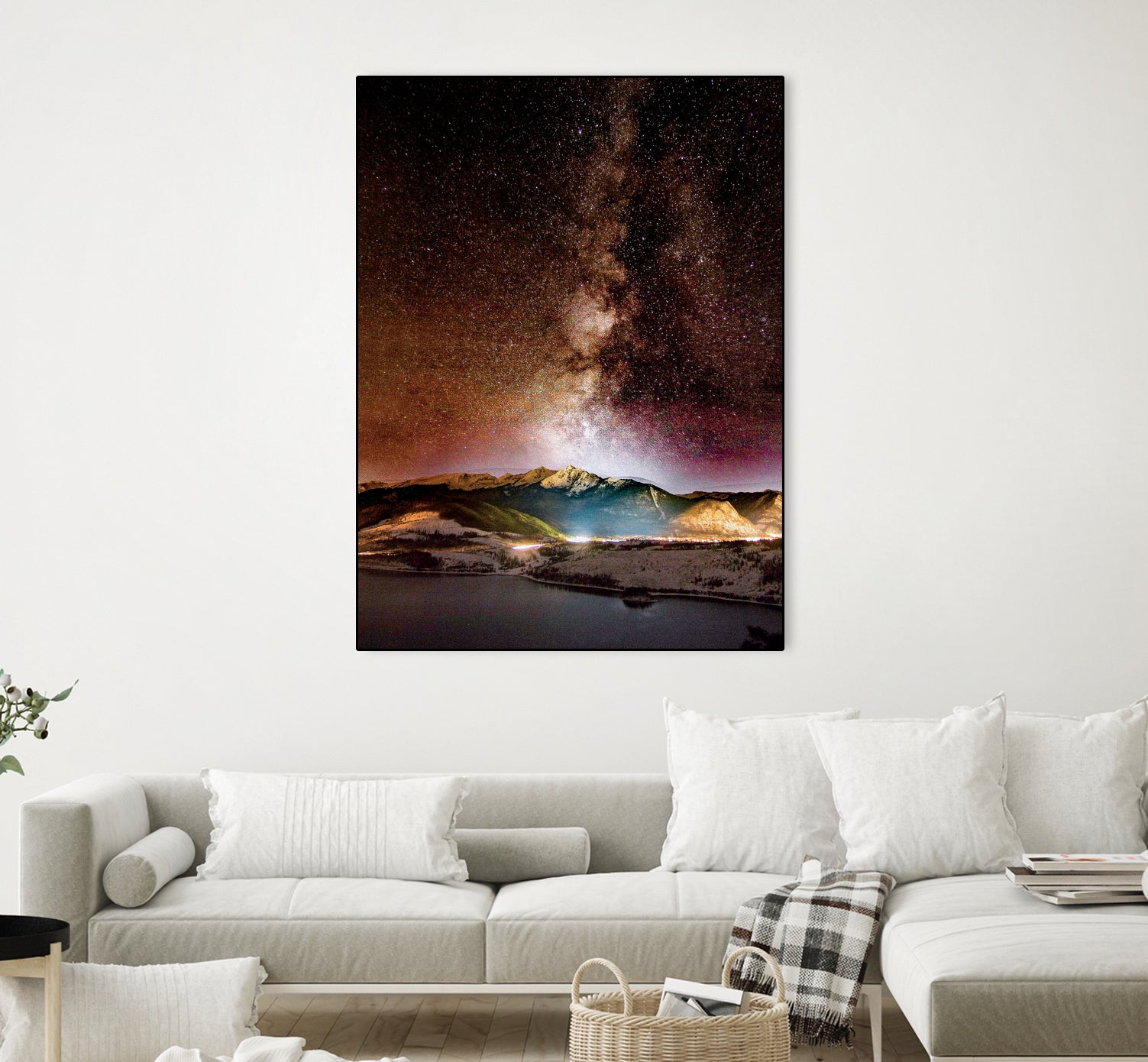 Amazing Shot of the Milky Way Galaxy by RJ Byrd on GIANT ART - fuchsia photo illustration