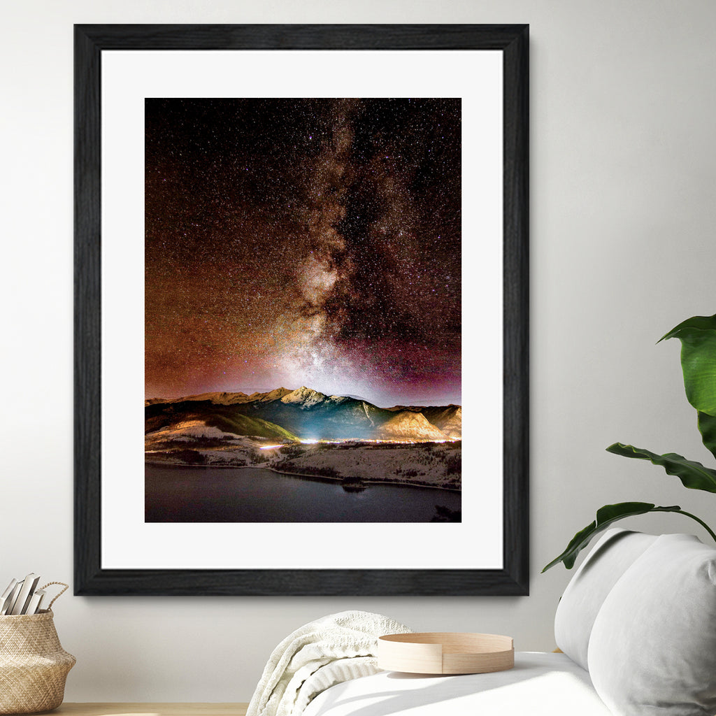 Amazing Shot of the Milky Way Galaxy by RJ Byrd on GIANT ART - fuchsia photo illustration