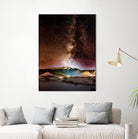 Amazing Shot of the Milky Way Galaxy by RJ Byrd on GIANT ART - fuchsia photo illustration