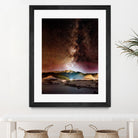 Amazing Shot of the Milky Way Galaxy by RJ Byrd on GIANT ART - fuchsia photo illustration