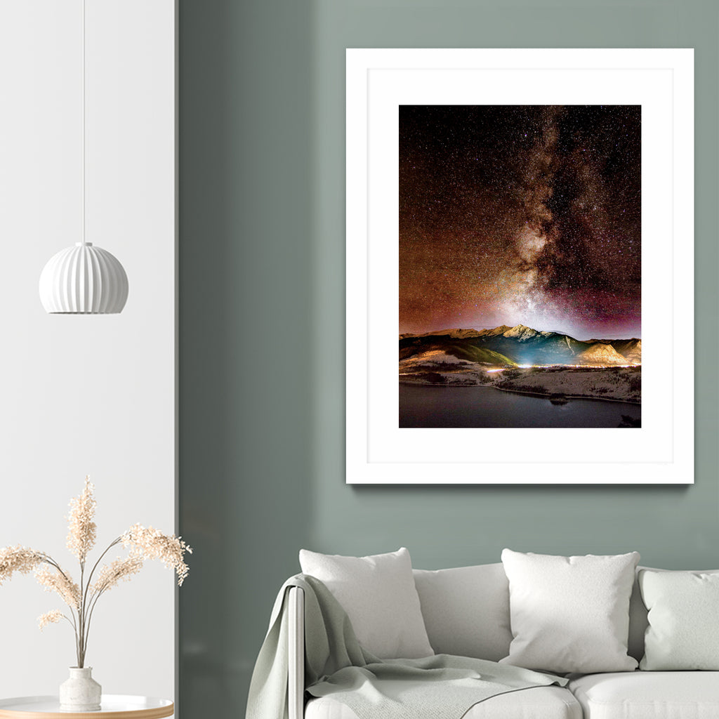 Amazing Shot of the Milky Way Galaxy by RJ Byrd on GIANT ART - fuchsia photo illustration