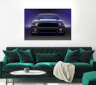 Sixth Generation Mustang Full Frontal by charles sinklier on GIANT ART - black digital painting