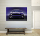 Sixth Generation Mustang Full Frontal by charles sinklier on GIANT ART - black digital painting