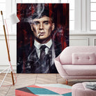 Peaky Blinders by Dmitry Belov on GIANT ART - black digital painting