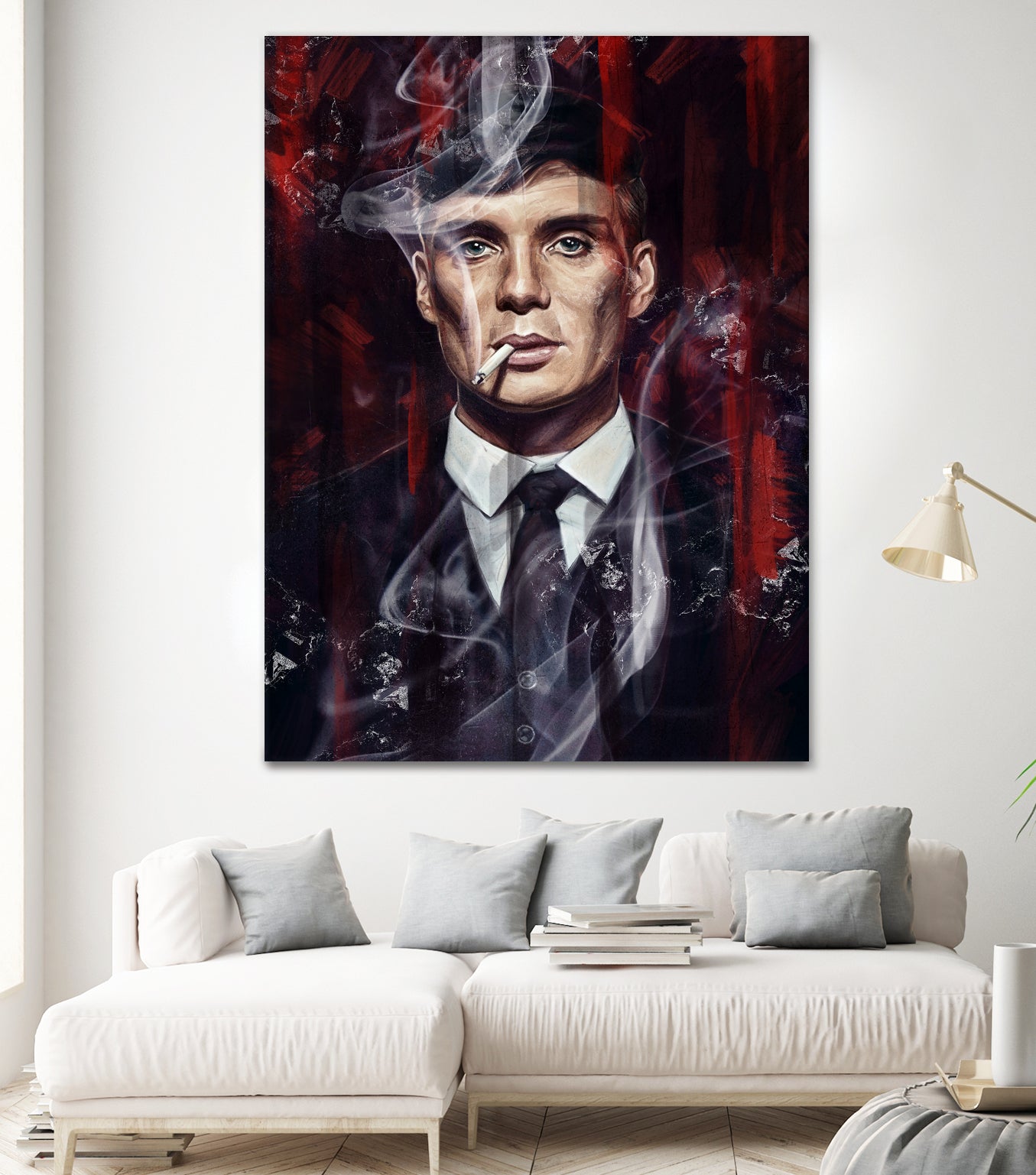 Peaky Blinders by Dmitry Belov on GIANT ART - black digital painting