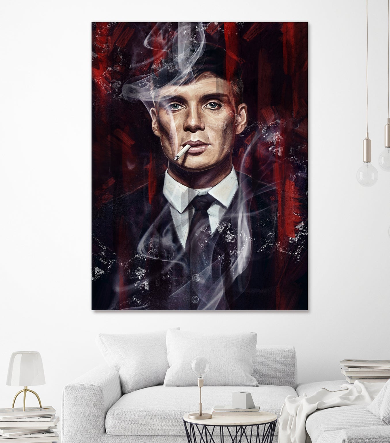 Peaky Blinders by Dmitry Belov on GIANT ART - black digital painting