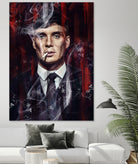 Peaky Blinders by Dmitry Belov on GIANT ART - black digital painting