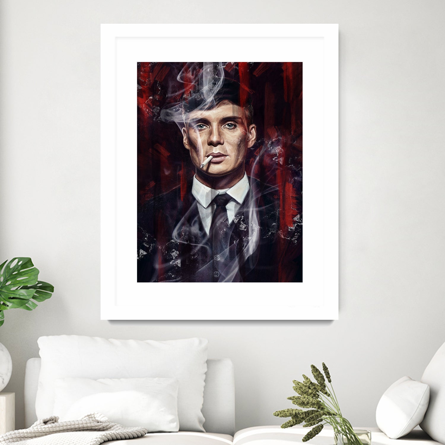 Peaky Blinders by Dmitry Belov on GIANT ART - black digital painting