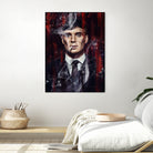 Peaky Blinders by Dmitry Belov on GIANT ART - black digital painting