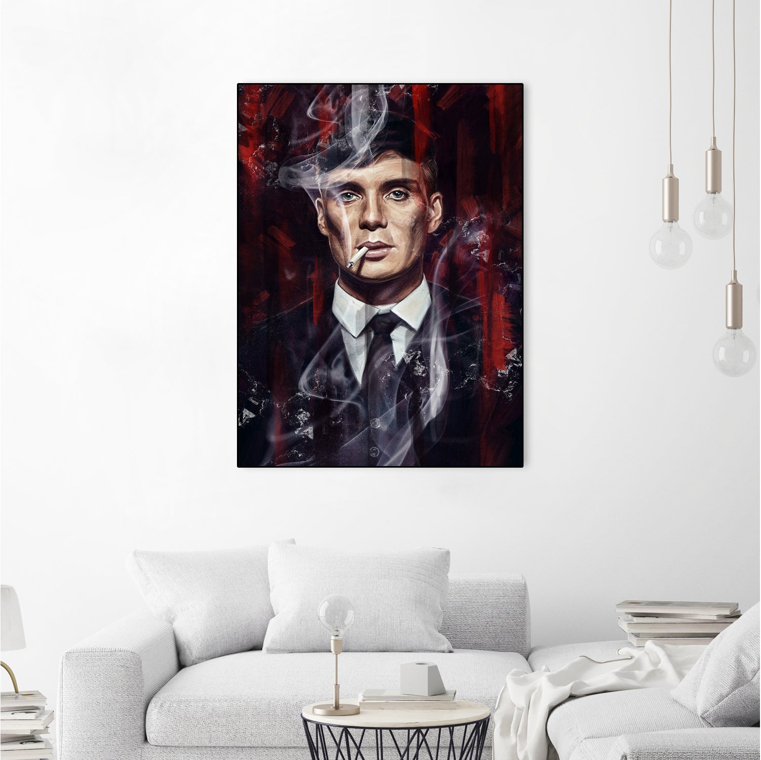 Peaky Blinders by Dmitry Belov on GIANT ART - black digital painting