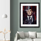 Peaky Blinders by Dmitry Belov on GIANT ART - black digital painting