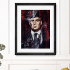 Peaky Blinders by Dmitry Belov on GIANT ART - black digital painting