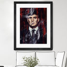 Peaky Blinders by Dmitry Belov on GIANT ART - black digital painting