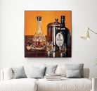 After Hours II by João Bello on GIANT ART - orange mixed media