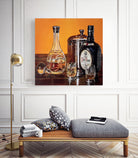 After Hours II by João Bello on GIANT ART - orange mixed media