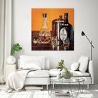 After Hours II by João Bello on GIANT ART - orange mixed media