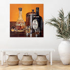 After Hours II by João Bello on GIANT ART - orange mixed media