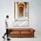 Sun Streams Down the Hall by Alex Tonetti on GIANT ART - white photo illustration