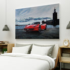 Dream Car I by João Bello on GIANT ART - red mixed media