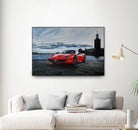 Dream Car I by João Bello on GIANT ART - red mixed media