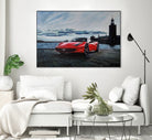 Dream Car I by João Bello on GIANT ART - red mixed media