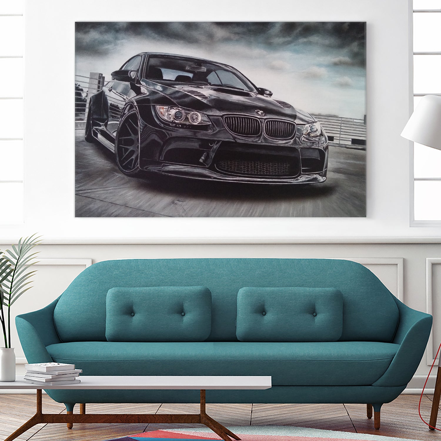 Sport Car by João Bello on GIANT ART - black mixed media