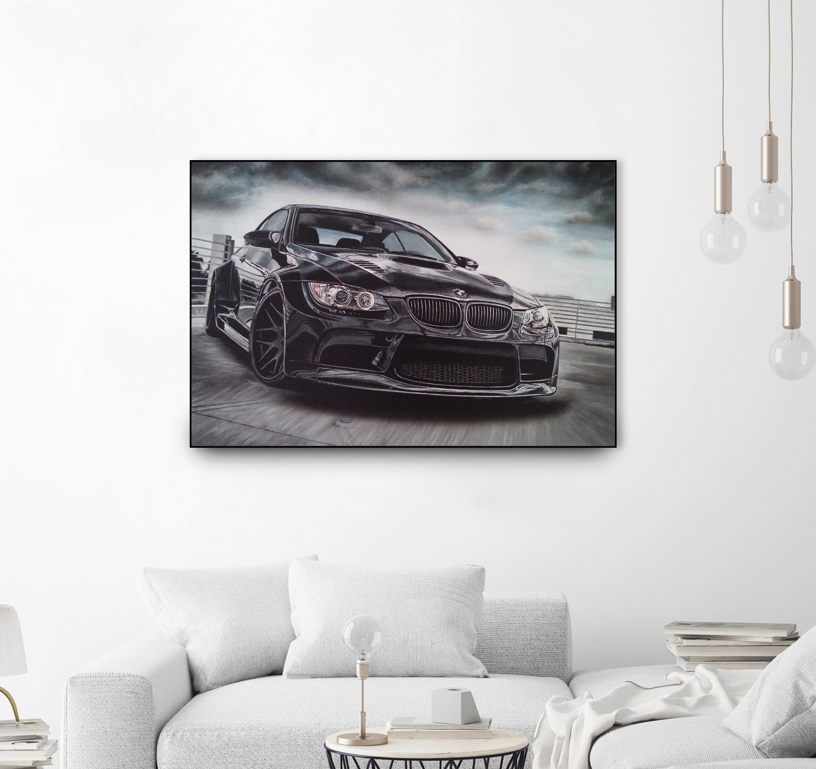 Sport Car by João Bello on GIANT ART - black mixed media