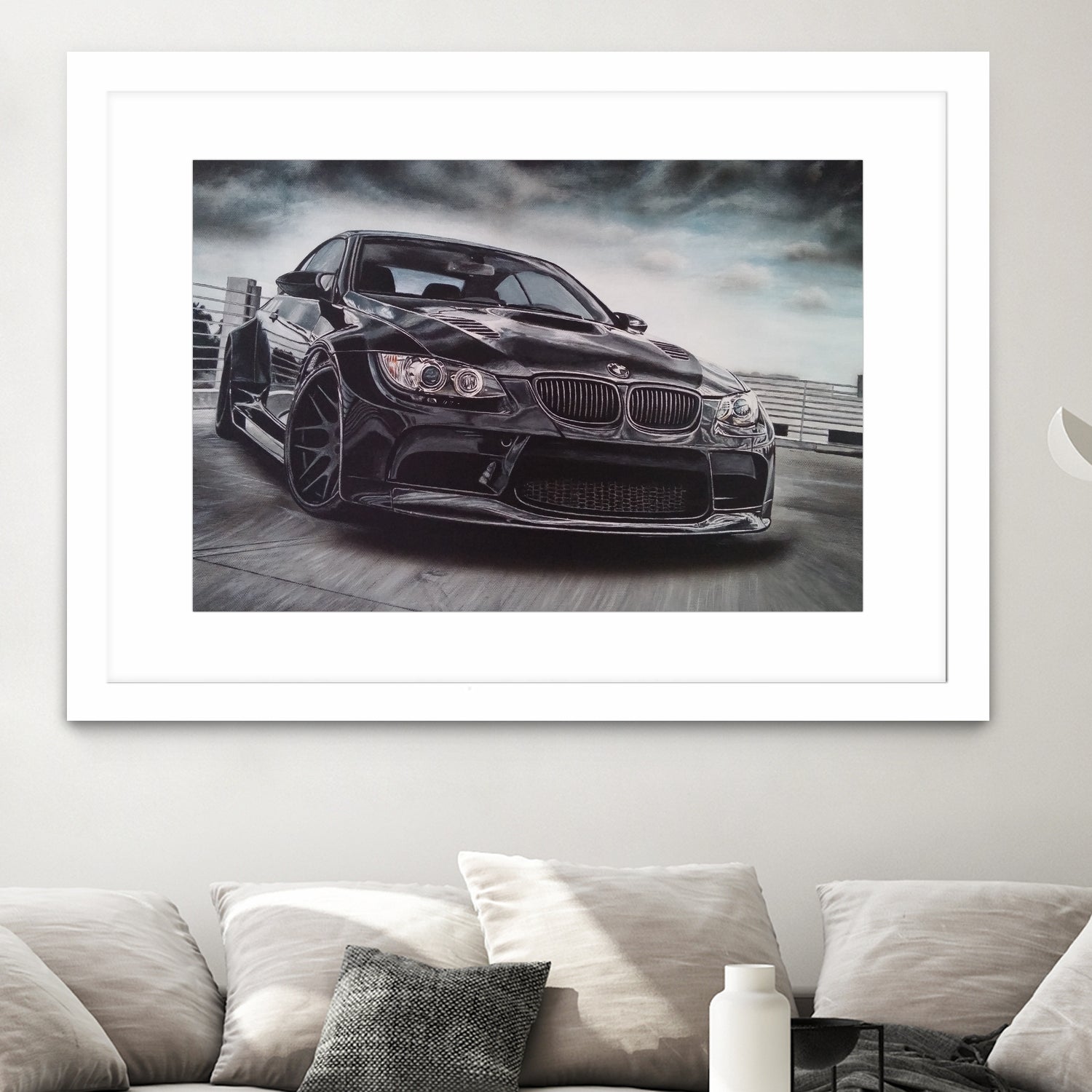 Sport Car by João Bello on GIANT ART - black mixed media