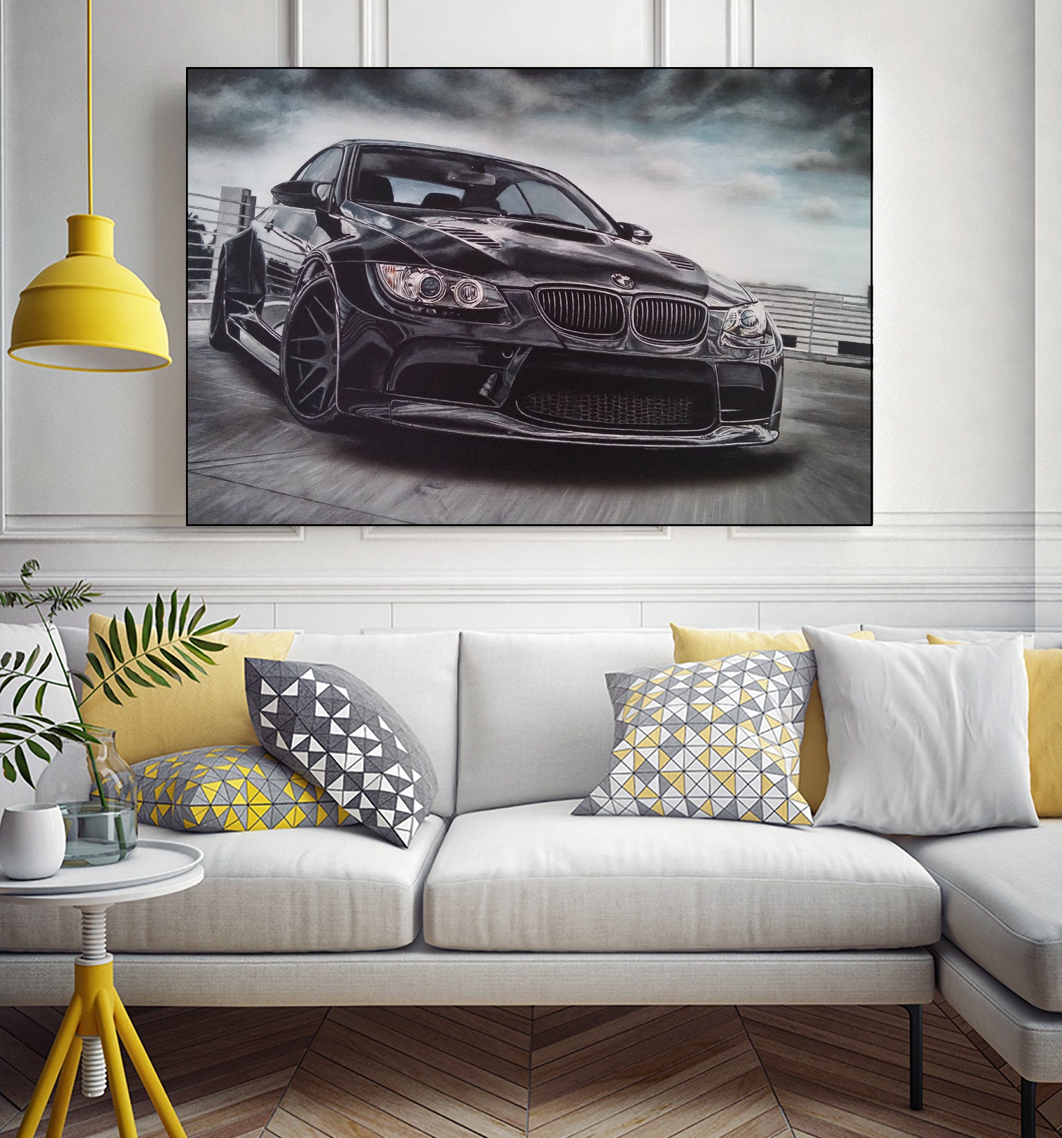 Sport Car by João Bello on GIANT ART - black mixed media