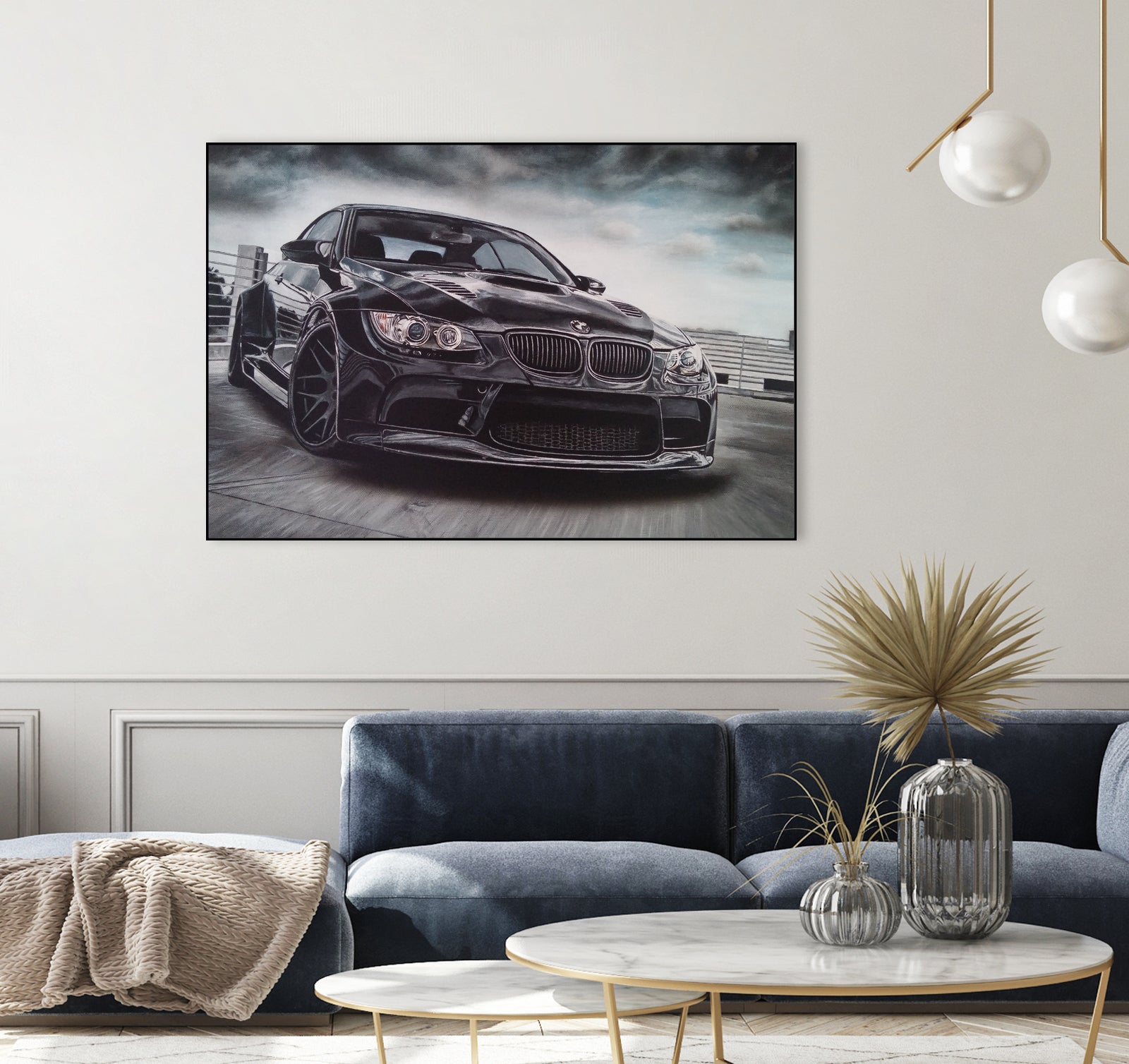 Sport Car by João Bello on GIANT ART - black mixed media