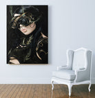 Steampunk Girl I by João Bello on GIANT ART - black mixed media