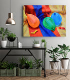 Water Balloons by Kenneth Cobb on GIANT ART - yellow mixed media