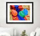 Water Balloons by Kenneth Cobb on GIANT ART - yellow mixed media