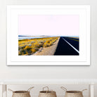 Along the Salt Flats by Alex Tonetti on GIANT ART - yellow photo illustration