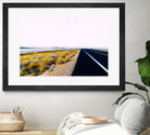 Along the Salt Flats by Alex Tonetti on GIANT ART - yellow photo illustration