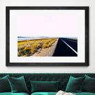 Along the Salt Flats by Alex Tonetti on GIANT ART - yellow photo illustration