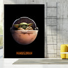 Baby Yoda The Mandalorian by Sundeep Kumar on GIANT ART - green digital painting