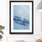 Sparkling Classic Blue Ocean Lady Glitter #1 (Faux Glitter) by Anita & Bella Jantz on GIANT ART - blue photo illustration