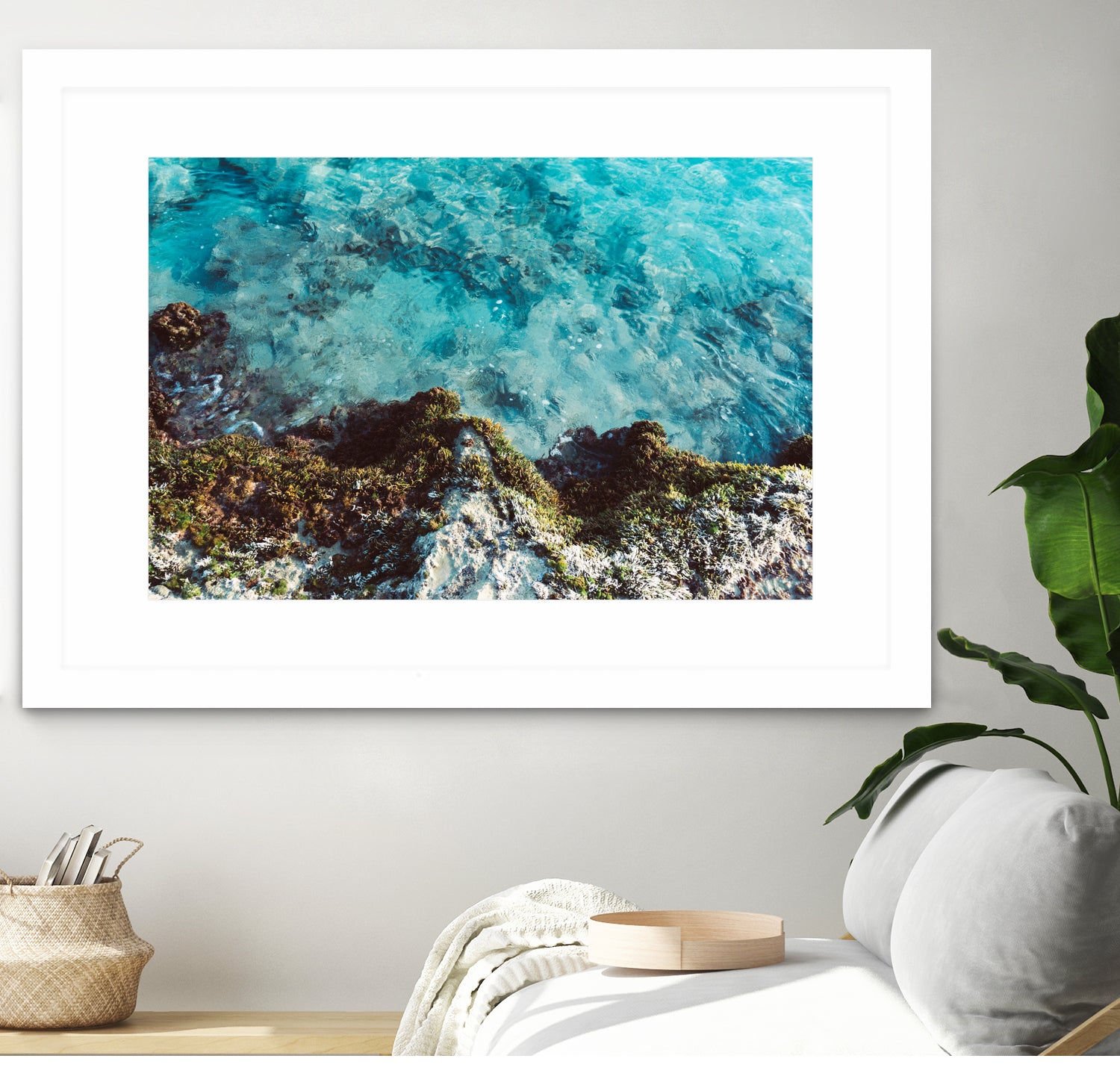 Blue Coast by Alex Tonetti on GIANT ART - blue photo illustration