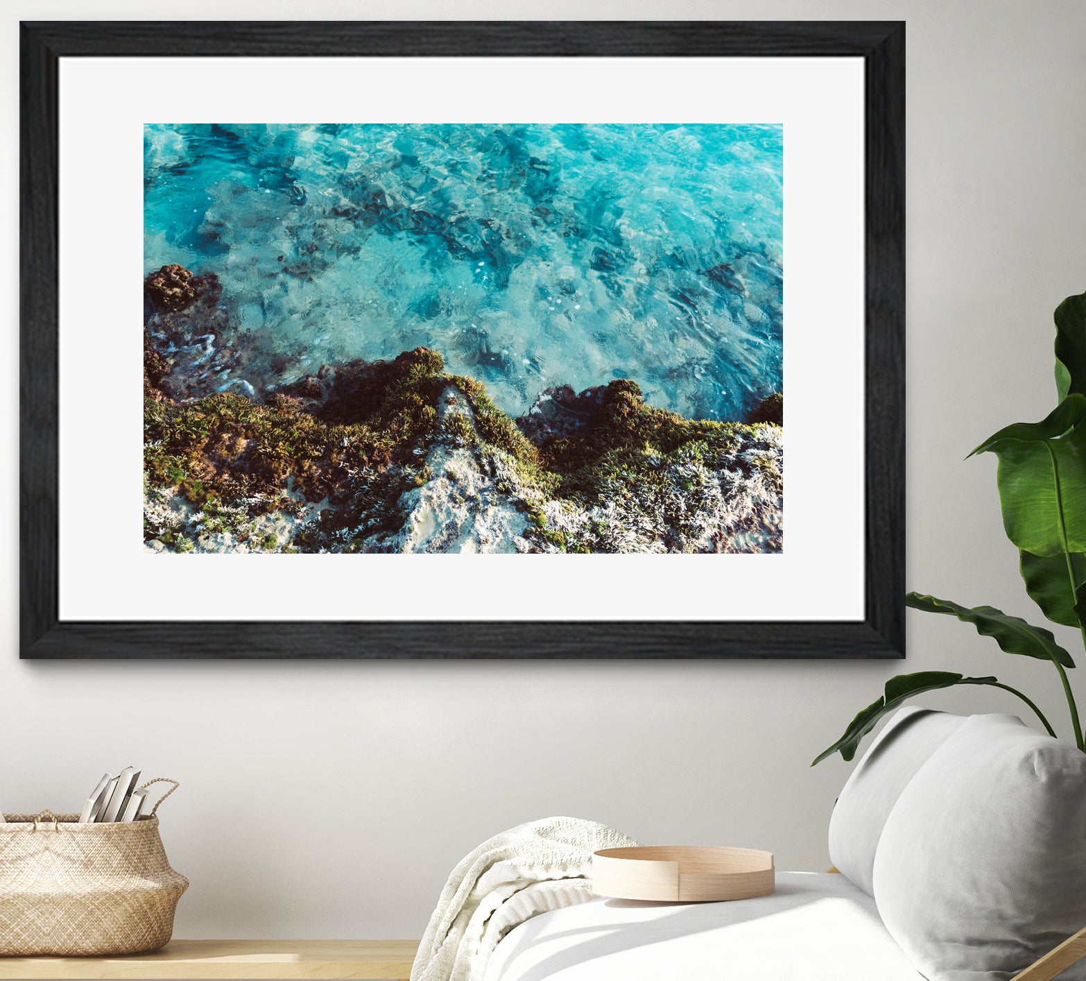 Blue Coast by Alex Tonetti on GIANT ART - blue photo illustration