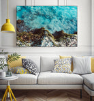 Blue Coast by Alex Tonetti on GIANT ART - blue photo illustration