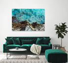 Blue Coast by Alex Tonetti on GIANT ART - blue photo illustration