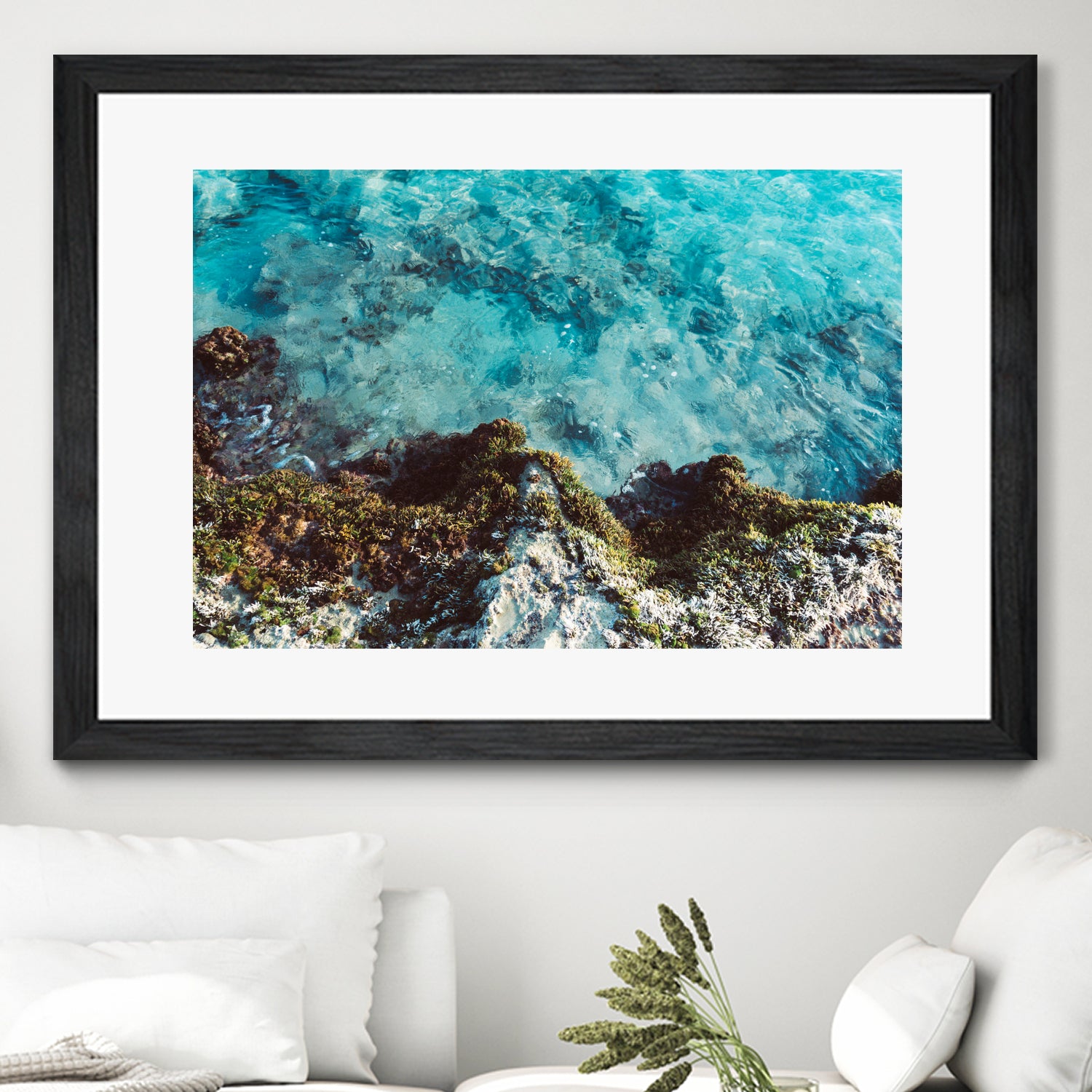 Blue Coast by Alex Tonetti on GIANT ART - blue photo illustration