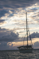 Ship Silhouette by Alex Tonetti on GIANT ART - blue photo illustration