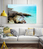 Crashing Waves by Alex Tonetti on GIANT ART - blue photo illustration