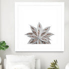 Gray Agave with Rose Gold Glitter #3 #shiny #tropical #decor by Anita & Bella Jantz on GIANT ART - gray photo illustration